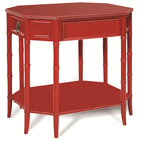 Cinnabar End Table with 1 Drawer